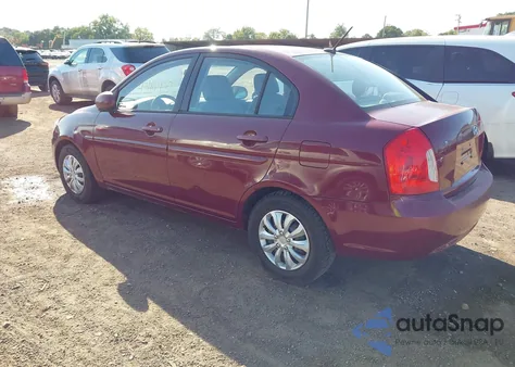 2011 Hyundai Accent Gls from USA, damaged, VIN KMHCN4AC0BU574054